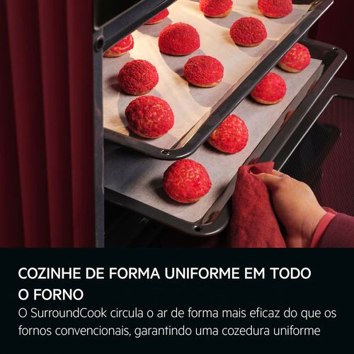 Forno Elétrico AEG Series 5000 GU5PB43FSM | Pirolítico | 72 L | 59.6 cm | A++ | Aço inoxidável - Image 6