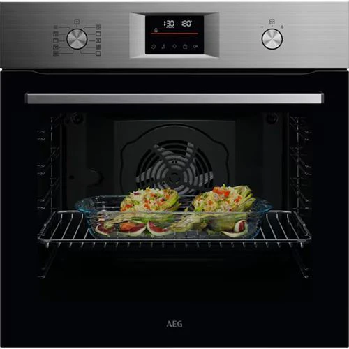 Forno Elétrico AEG TU5PB43SM | Pirolítico | 72 L | 59.5 cm | A++ | Inox - Outlet - Grade A