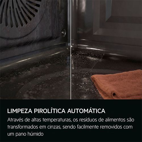 Forno Elétrico AEG TU5PB43SM | Pirolítico | 72 L | 59.5 cm | A++ | Inox - Outlet - Grade A - Image 2