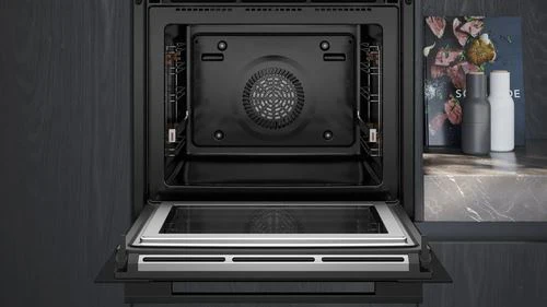 Forno Elétrico Siemens iQ700 HM776GKB1 | Pirolítico | 67 L | 59.4 cm | Preto - Image 3