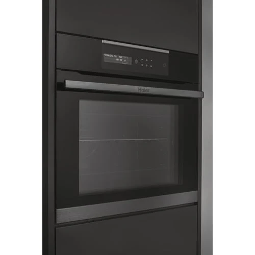 Forno Elétrico Haier I-Message Series 4 HWO60SM5B9BH | Pirolítico | 70 L | 59.5 cm | A+ | Preto - Image 4