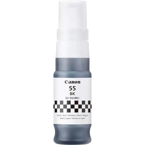 Frasco de Tinta Canon GI-55BK - Preto