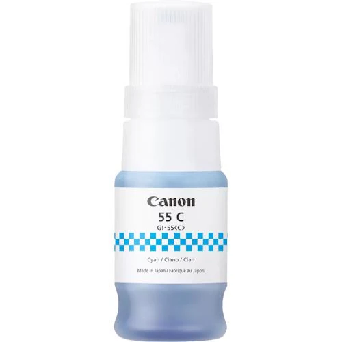 Frasco de Tinta Canon GI-55C - Ciano