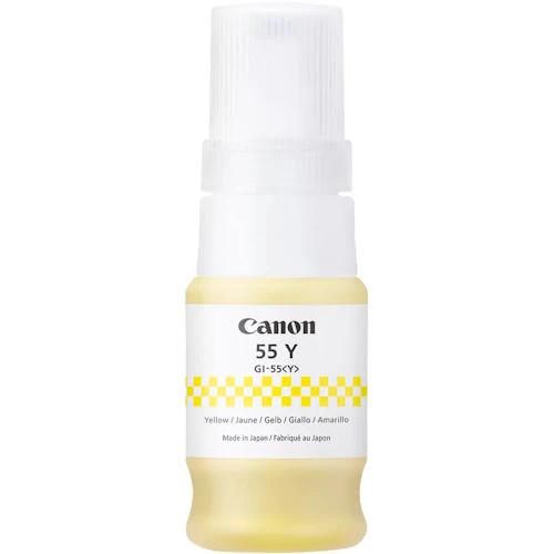 Frasco de Tinta Canon GI-55Y - Amarelo