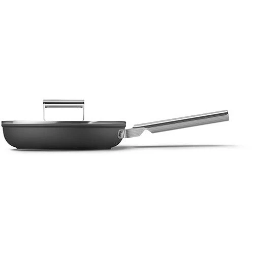 Frigideira antiaderente Smeg Anni 50 FPF2402BLM | 24cm - Preto - Image 5