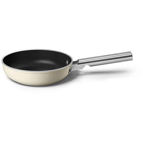 Frigideira antiaderente Smeg Anni 50 FPF2402CRM | 24cm - Creme - Image 3