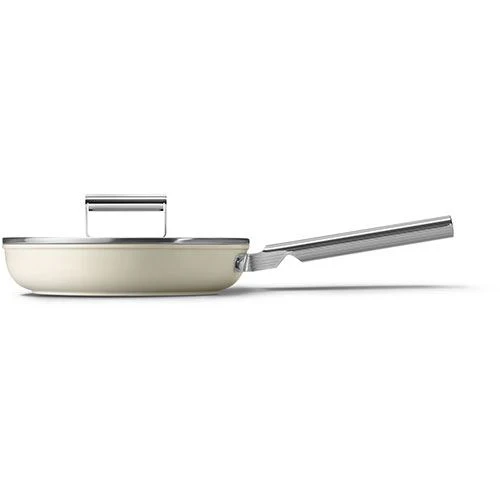Frigideira antiaderente Smeg Anni 50 FPF2402CRM | 24cm - Creme - Image 6