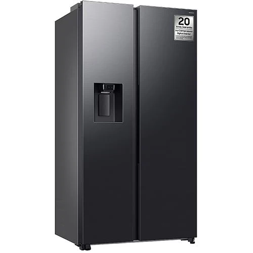 Frigorífico Americano Samsung RS70F64KEFEF | 178.4x91.2x72.6 cm | 640 L | E | Preto - Image 2
