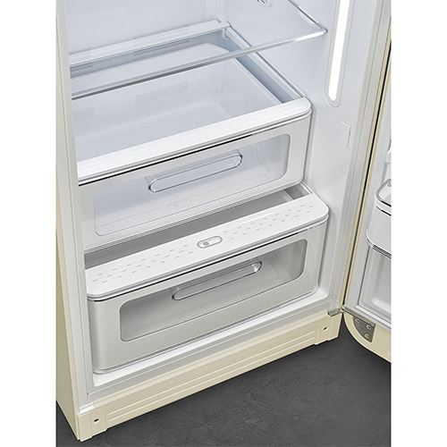 Frigorífico com Congelador Smeg FAB28RCR6 Anni 50 | 153x60.1x76.8 cm | 270 L | C | Creme - Image 5