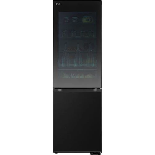 Frigorífico Combinado LG GBG5160CEV | 186x59.5x67.6 cm | 349 L | C | Preto Mate