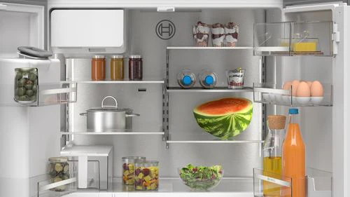 Frigorífico Americano Bosch KFI96APEA | 183x90,5x73,1 cm | 574 L | E | Aço polido - Image 3