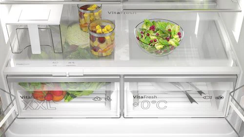 Frigorífico Americano Bosch KFI96APEA | 183x90,5x73,1 cm | 574 L | E | Aço polido - Image 4