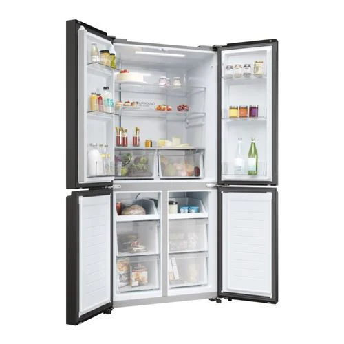 Frigorífico Americano Haier HCR3818ENPT | 181,5x83,3x65 cm | 311 L | E | Antracite - Image 2