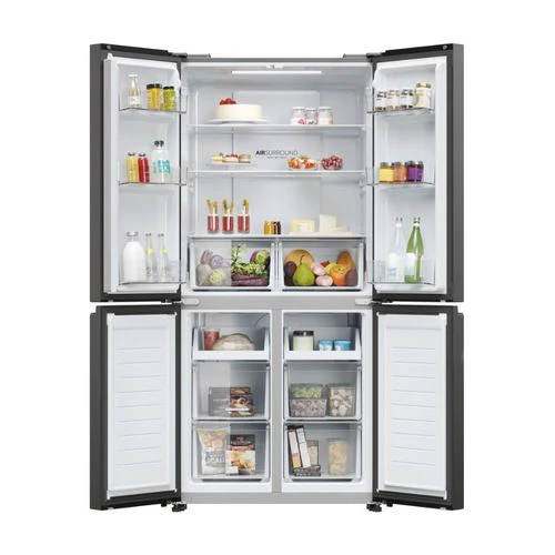 Frigorífico Americano Haier HCR3818ENPT | 181,5x83,3x65 cm | 311 L | E | Antracite - Image 4