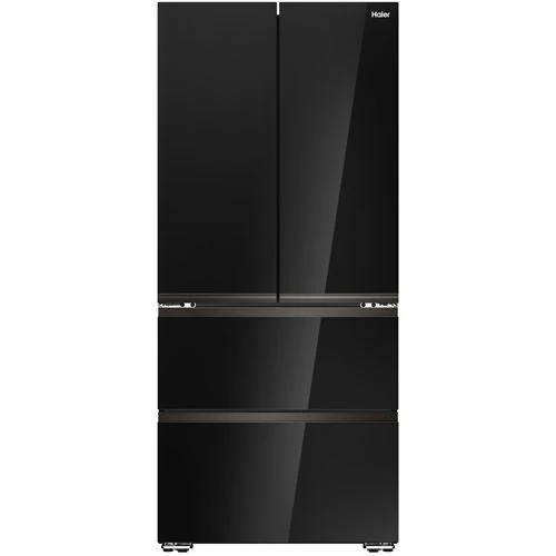 Frigorífico Americano Haier HFKR7819DNGB Multiportas FD 83 7 | 190x83x59,4 cm | 468 L | D | Preto