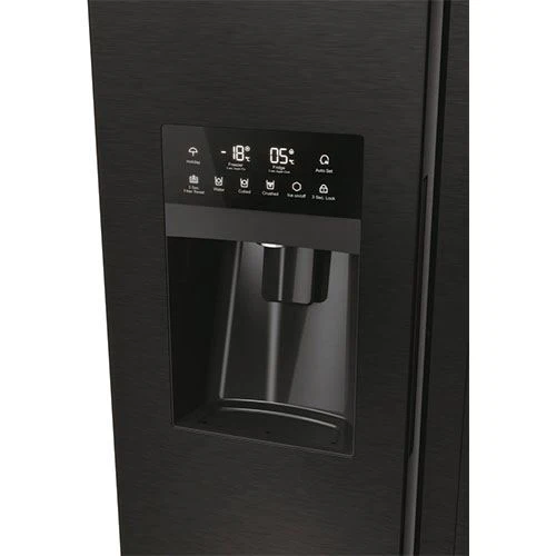 Frigorífico Americano Haier HSR5918DIPB | 177.5x90.8x65.9 cm | 511 L | D | Preto - Image 8