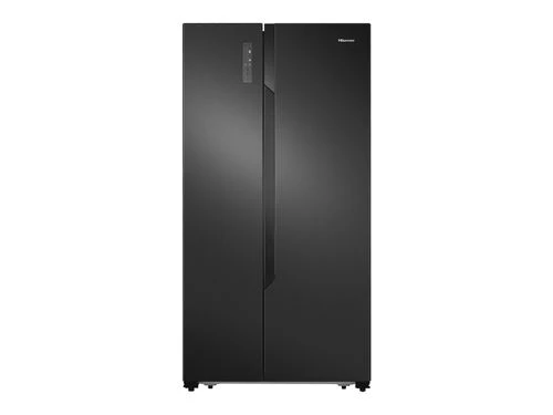 Frigorífico Americano Hisense RS670N4BF3 | 178,6x91x64,3 cm | 336 L | D | Preto - Image 2
