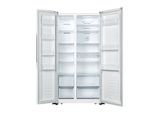 Frigorífico Americano Hisense RS677N4BWE | 178,6x91x64,3 cm | 334 L | E | Branco - Image 2