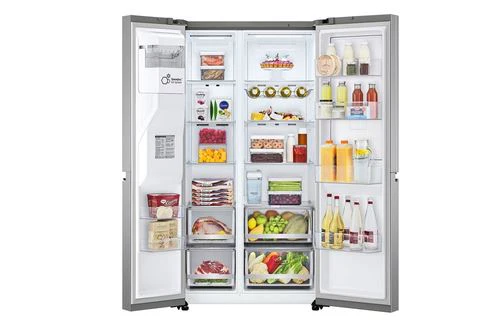 Frigorífico Americano LG GSJV71PZLE edelstahl | 179x91,3x73,5 cm | 416 L | E | Inox - Image 2