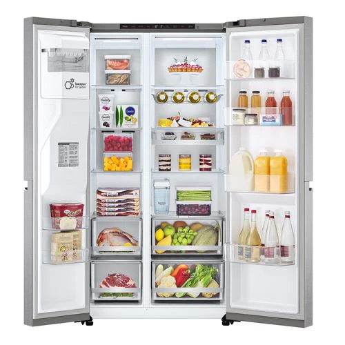 Frigorífico Americano LG GSLV91MBAC.AMBQEUR | 179x91,3x73,5 cm | 416 L | C | Inox - Image 2