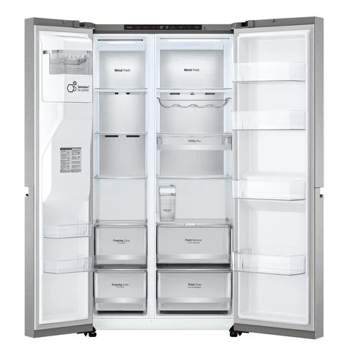 Frigorífico Americano LG GSLV91MBAC.AMBQEUR | 179x91,3x73,5 cm | 416 L | C | Inox - Image 3