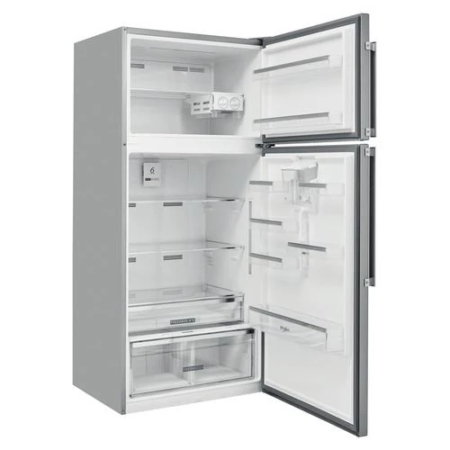 Frigorífico com Congelador Whirlpool W84TE 72 X AQUA 2 | 186x84x75 cm | 445 L | E | Inox - Image 3