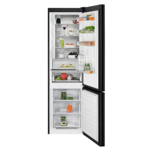 Frigorífico Combinado AEG RCB736D7MG | 201x59,5x66 cm | 266 L | D | Preto - Image 2