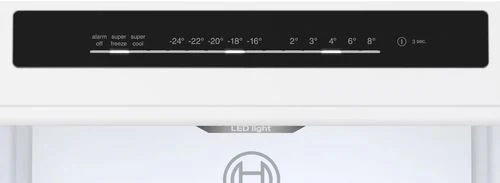 Frigorífico Combinado Bosch KGN36VIBT | 186x60x66,5 cm | 321 L | B | Aço inoxidável - Image 4