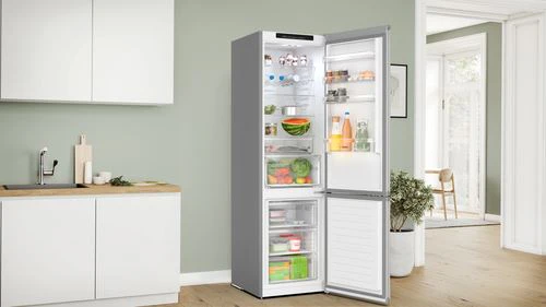 Frigorífico Combinado Bosch KGN392LAF | 203x60x66,5 cm | 363 L | A | Aço inoxidável - Image 3