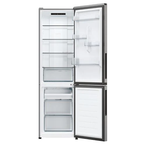 Frigorífico Combinado Candy Cncq2T518Ex | 182,5X54,5X60,2 Cm | 197 L | E | Aço Inoxidável - Outlet - Grade C - Image 3