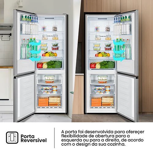 Frigorífico Combinado Hisense RB372N4ACE | 178,5x59,5x59 cm | 292 L | E | Look Inox - Outlet - Grade A - Image 5
