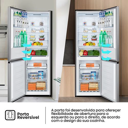 Frigorífico Combinado Hisense RB390N4ACE | 186x59.5x58.9 cm | 304 L | E | Look Inox - Image 12