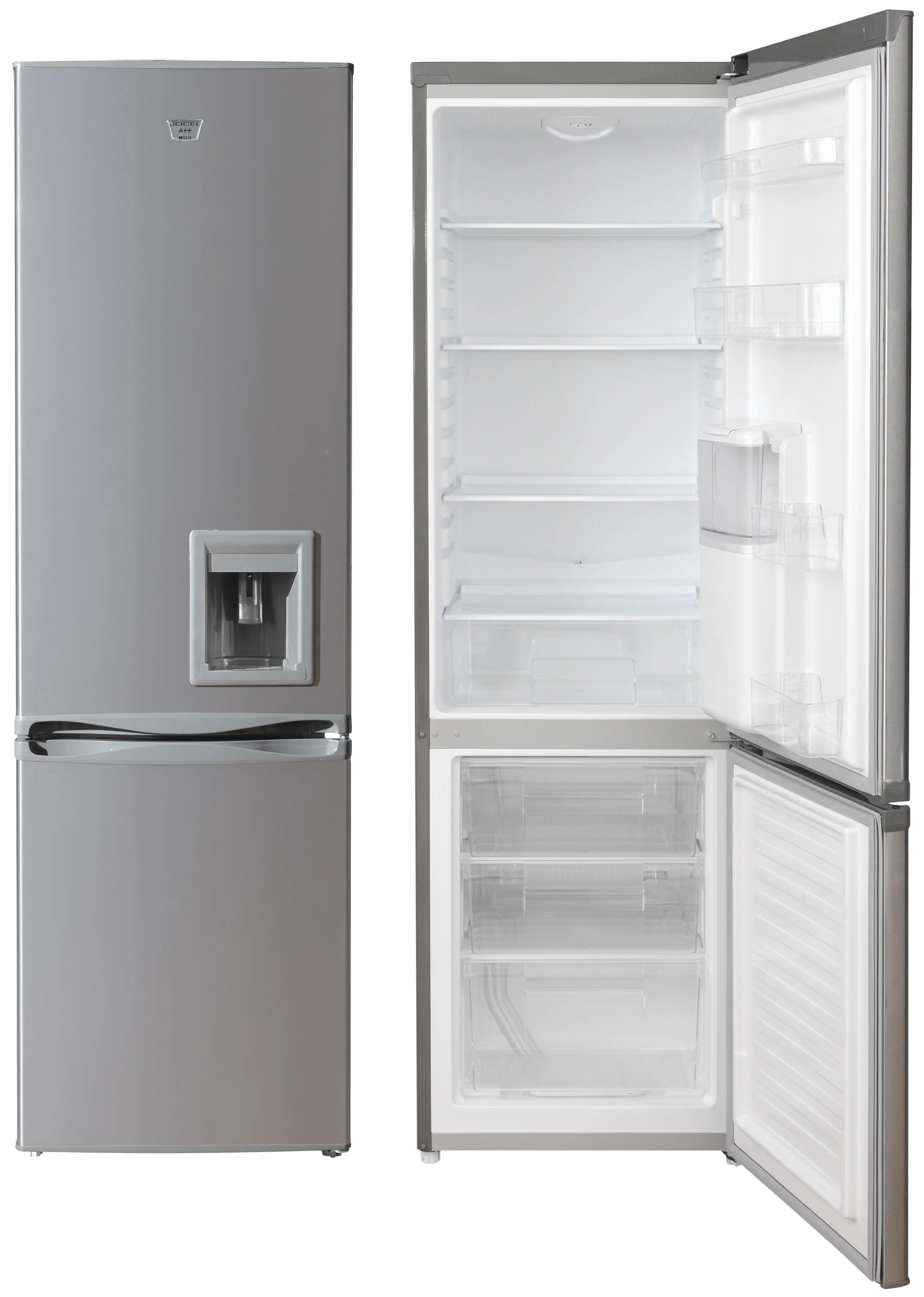 Frigorífico Combinado Jocel JC-350LSD A++ 244L - Inox