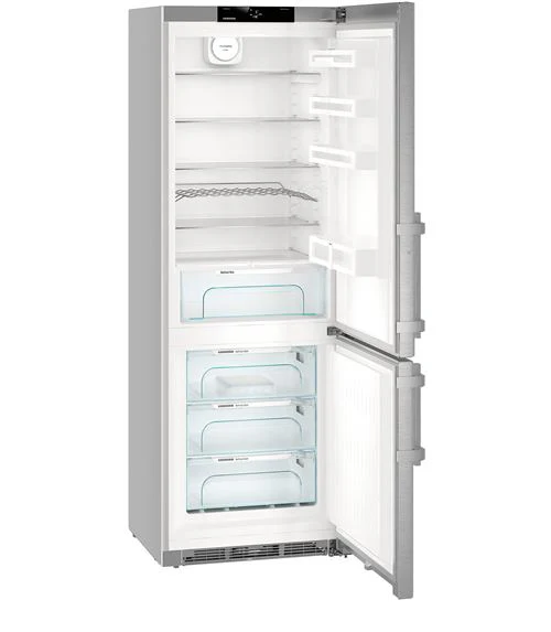 Frigorífico Combinado Liebherr CNef 5735 | 201x70x66,5 cm | 299 L | D | Prateado