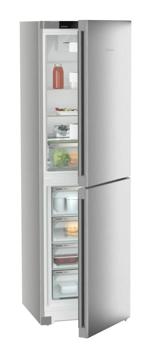 Frigorífico Combinado Liebherr CNsfd 5704 Pure | 201,5x59,7x67,5 cm | 348 L | D | Prateado
