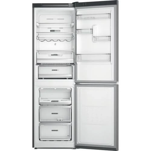Frigorífico Combinado Whirlpool W7X 83T MX | 191,2x59,6x67,8 cm | 231 L | D | Inox - Outlet - Grade C - Image 4