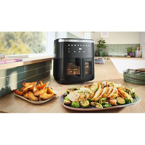 Fritadeira sem Óleo AirFryer Bosch MAF671B1 7.2L - Preto - Image 4