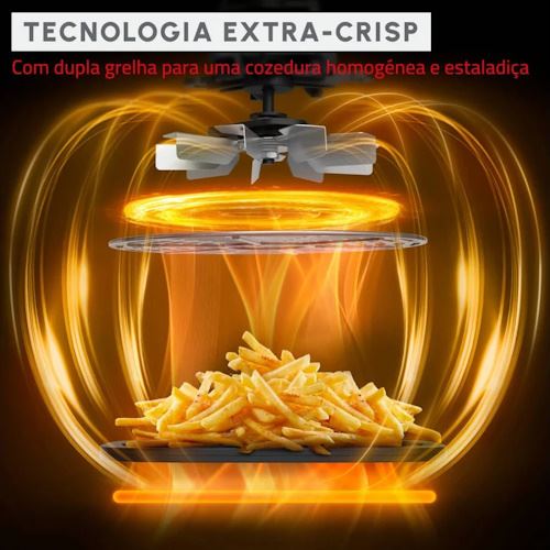 Fritadeira sem Óleo AirFryer Moulinex 4L - Preto - Image 3