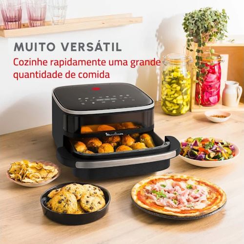 Fritadeira sem Óleo AirFryer Moulinex 4L - Preto - Image 4