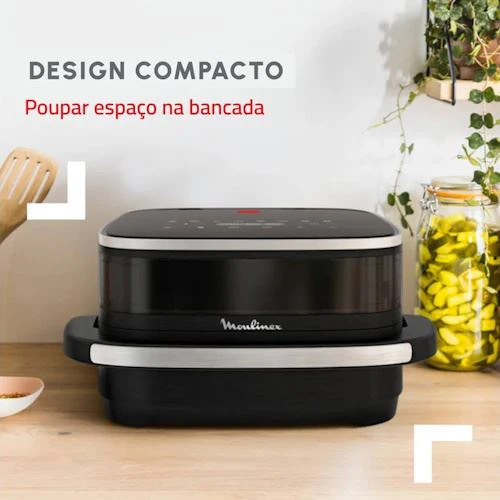Fritadeira sem Óleo AirFryer Moulinex 4L - Preto - Image 5