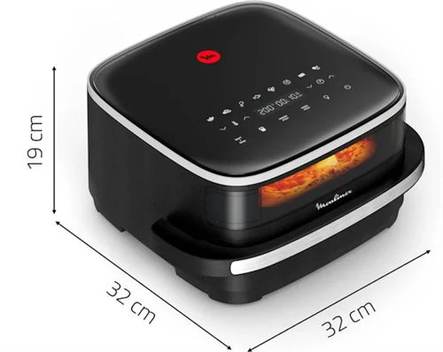 Fritadeira sem Óleo AirFryer Moulinex 4L - Preto - Image 8
