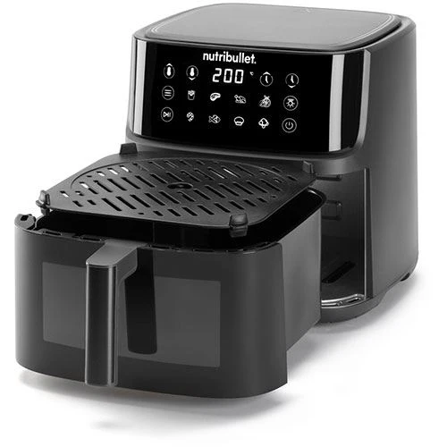 Fritadeira sem Óleo AirFryer Nutribullet NBA0811DG Crisplite Vision 8L - Preto - Image 3