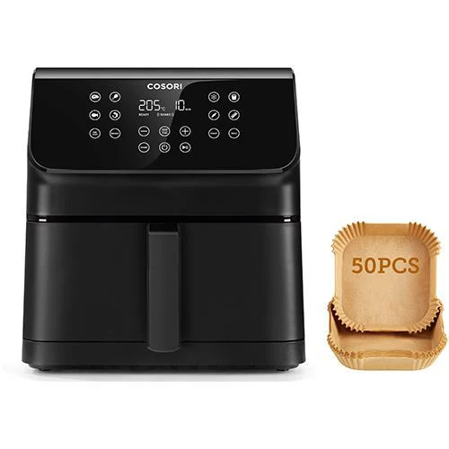 Fritadeira sem Óleo AirFryer Cosori 6.2L - Preto - Outlet - Grade A
