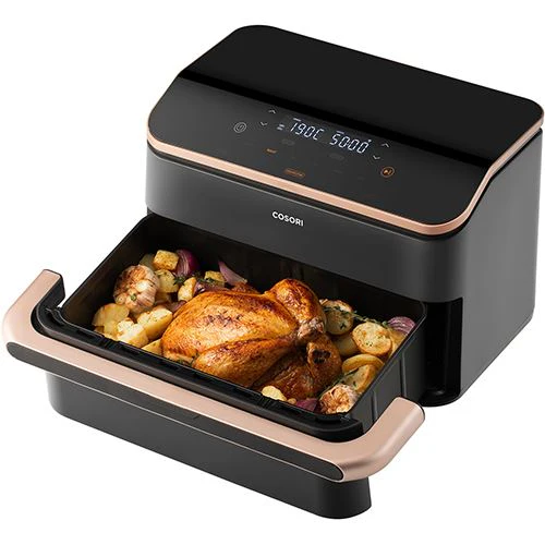 Fritadeira sem Óleo AirFryer Cosori CAF-TF101S-AEUR Dual Blaze TwinFry 10 L - Preto - Image 2