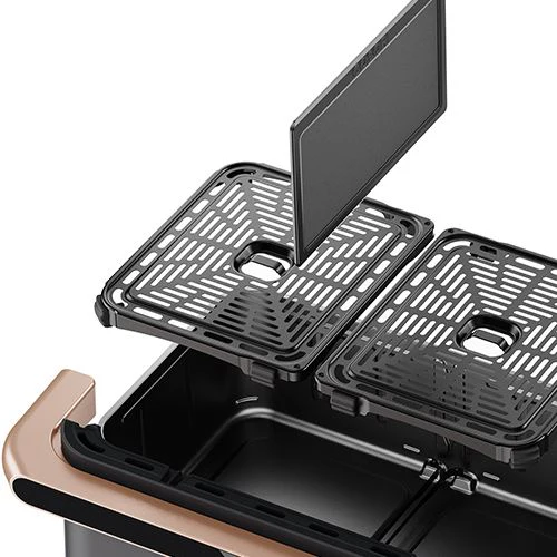 Fritadeira sem Óleo AirFryer Cosori CAF-TF101S-AEUR Dual Blaze TwinFry 10 L - Preto - Image 6