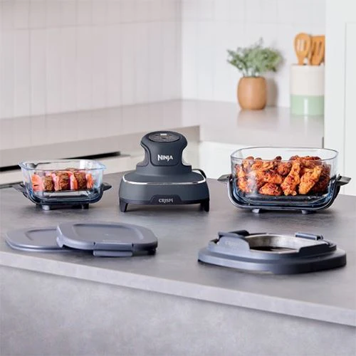 Fritadeira Sem Óleo AirFryer Ninja Crispi FN101EUGY 3,8 L | 4 em 1 - Azul escuro metalizado - Image 8