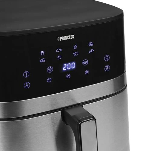 Fritadeira Sem Óleo AirFryer Princess 182474.01 DualHeat 7 L - Preto mate - Image 3