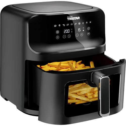 Fritadeira sem Óleo AirFryer Tristar FR-9039 7.5L com Janela - Preto - Image 2