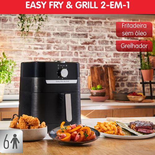 Air Fryer Moulinex 4,2L | 1,2Kg - Preto - Image 4