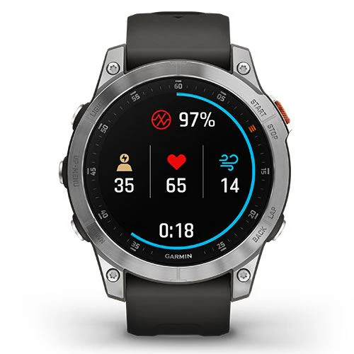 Relógio Desportivo Garmin Epix 2ª Geração - Aço Ardósia - Image 2